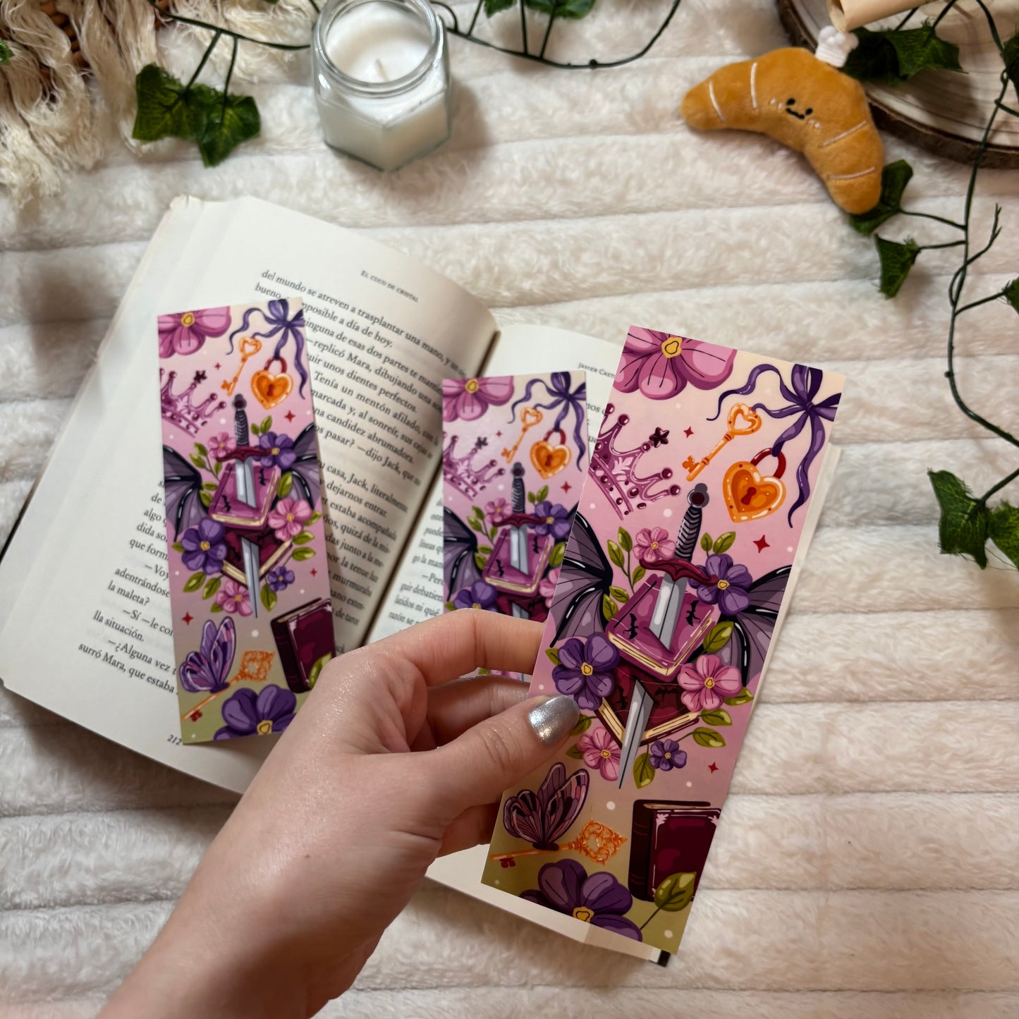 Marcapáginas espada de dragón