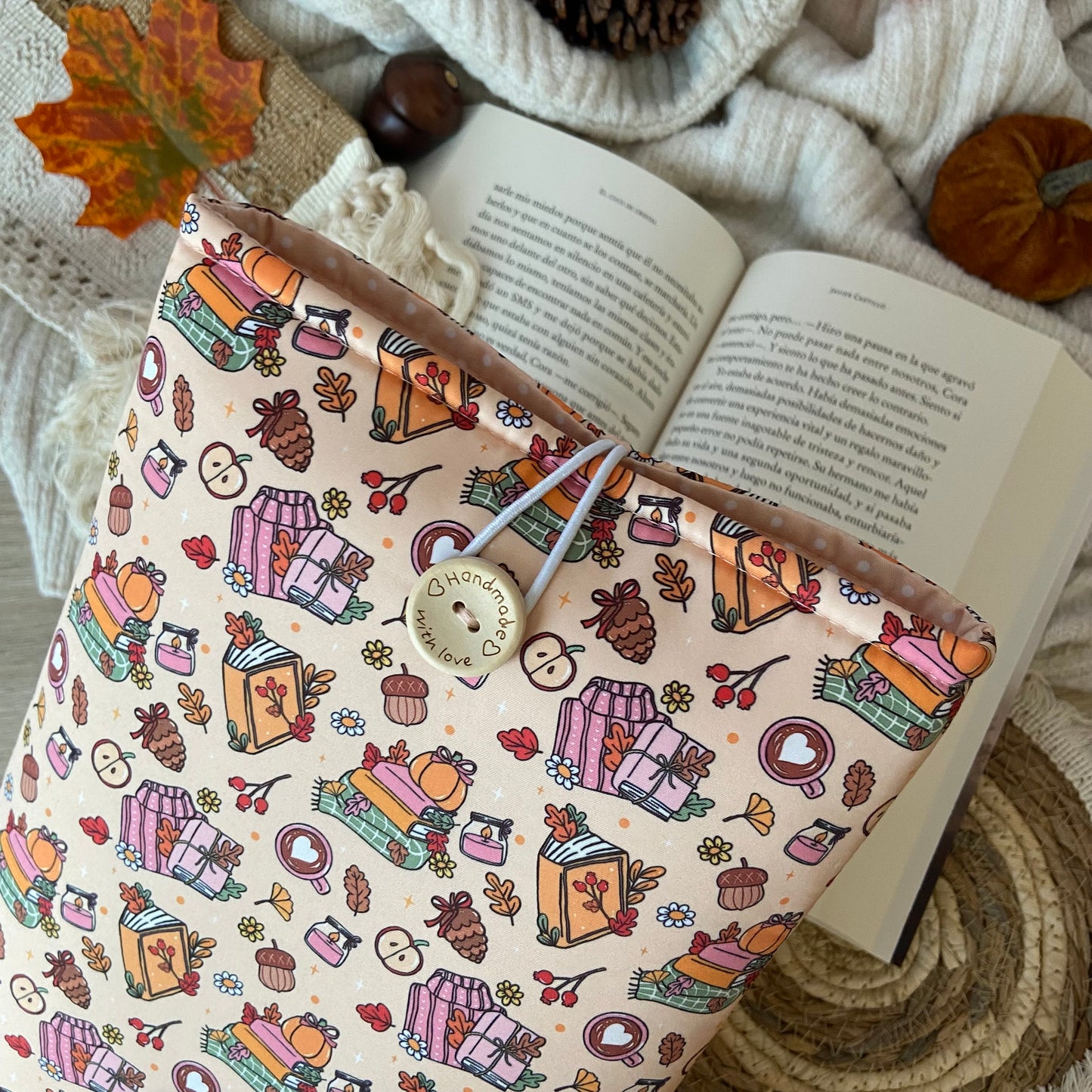 Funda literaria Canela outlet