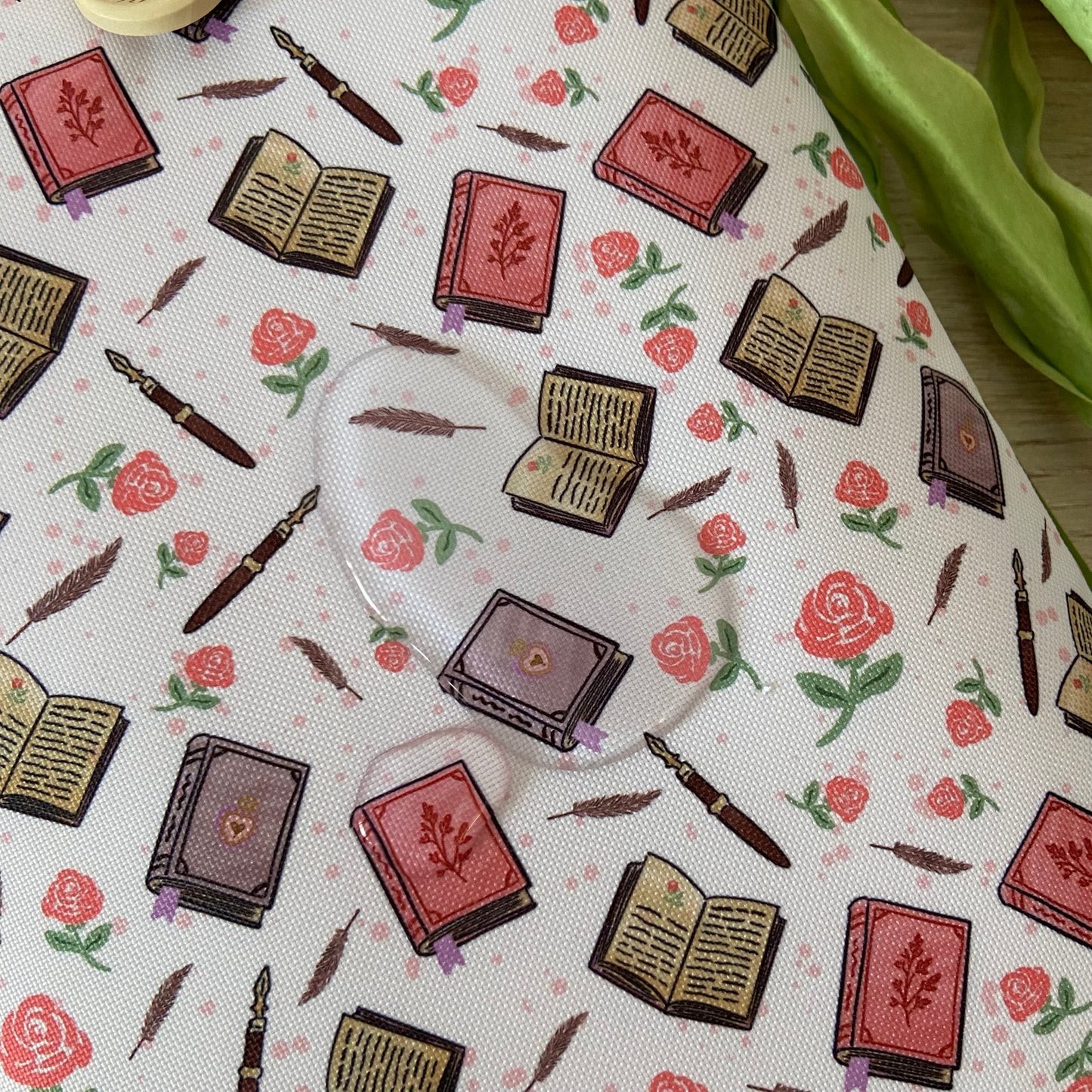 Funda literaria cute books impermeable