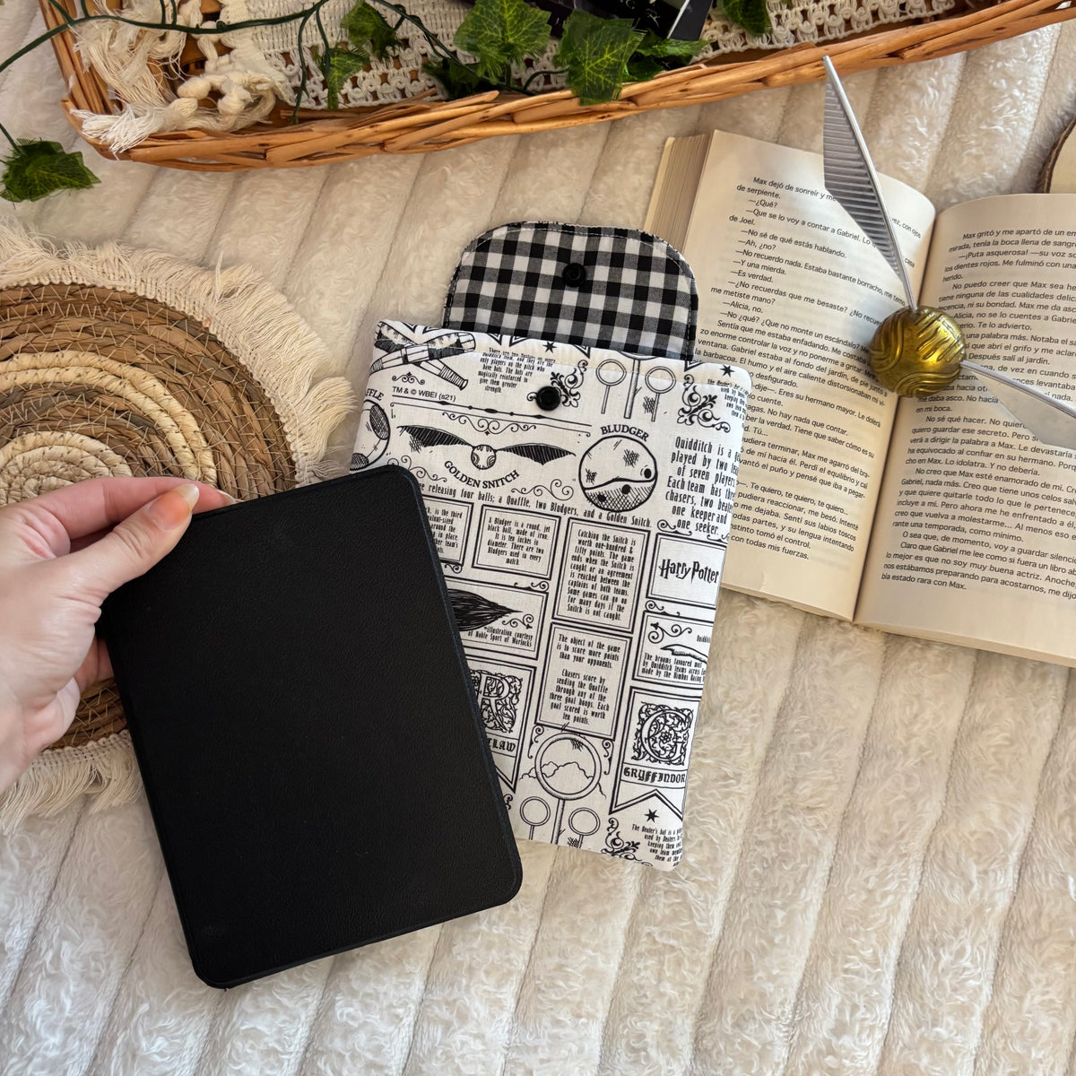 Funda kindle/kobo libra colour Quidditch