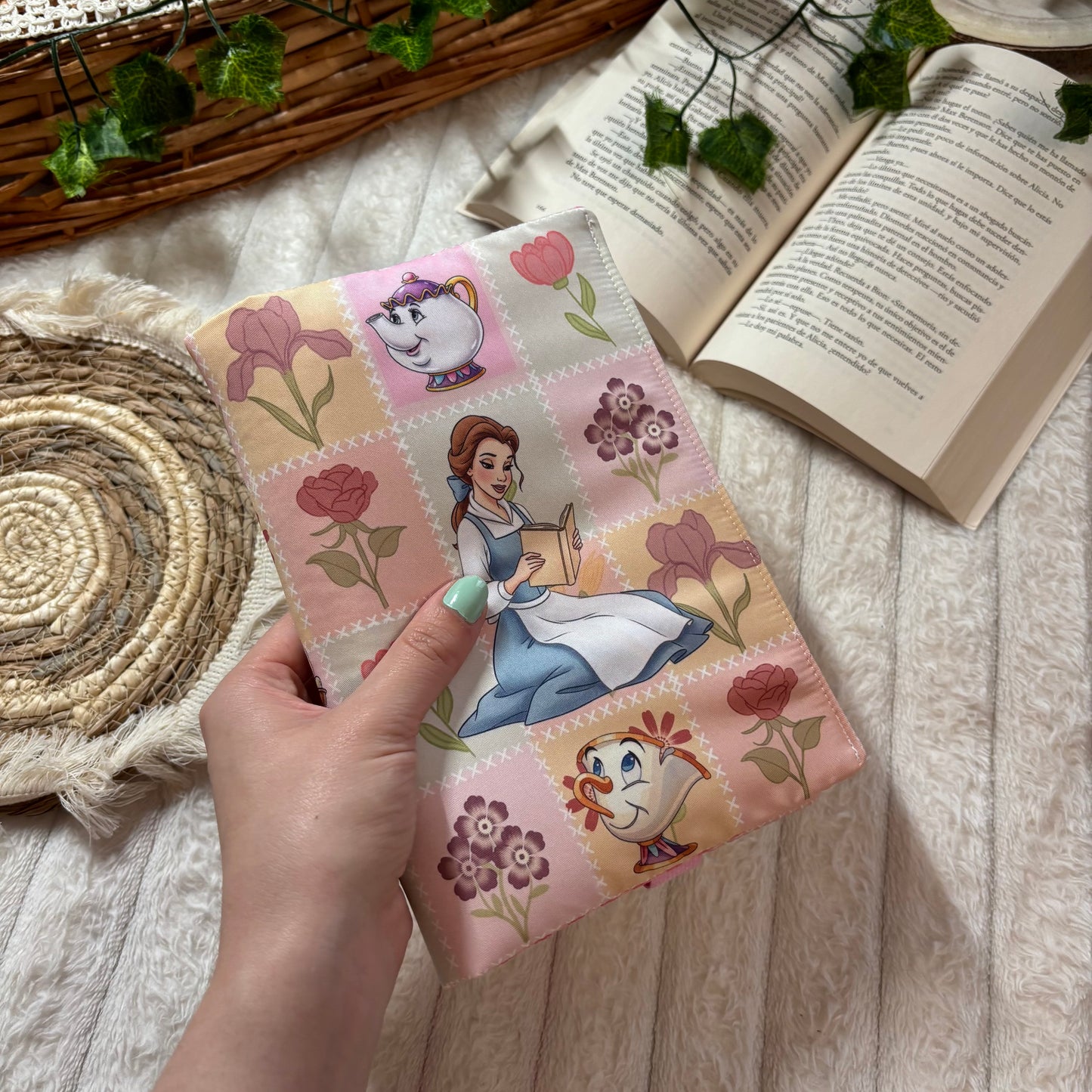 Funda de solapas para ebook Bella en primavera