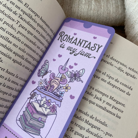 Marcapáginas Romantasy is my jam