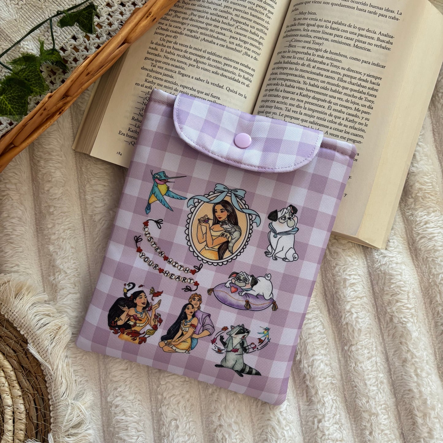 Funda kindle/kobo Pocahontas impermeable