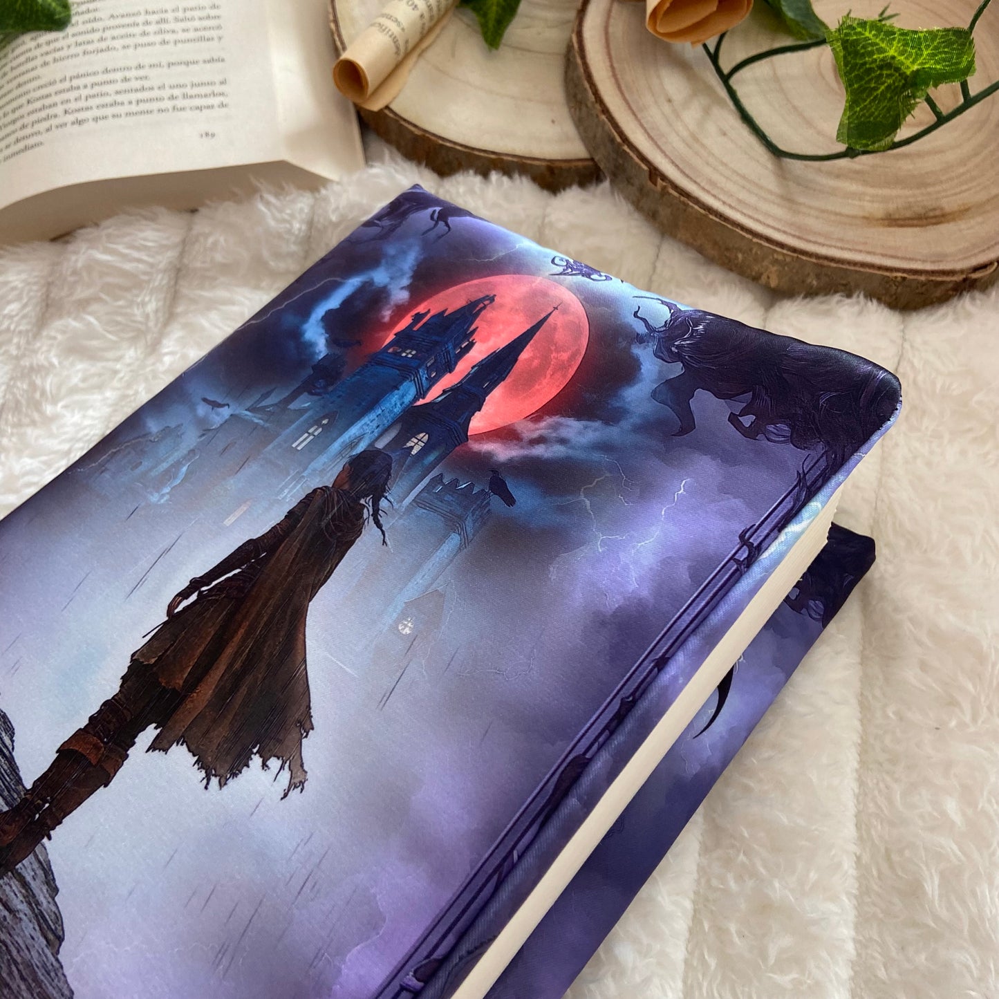 Funda ajustable Violet rumbo Basgiath