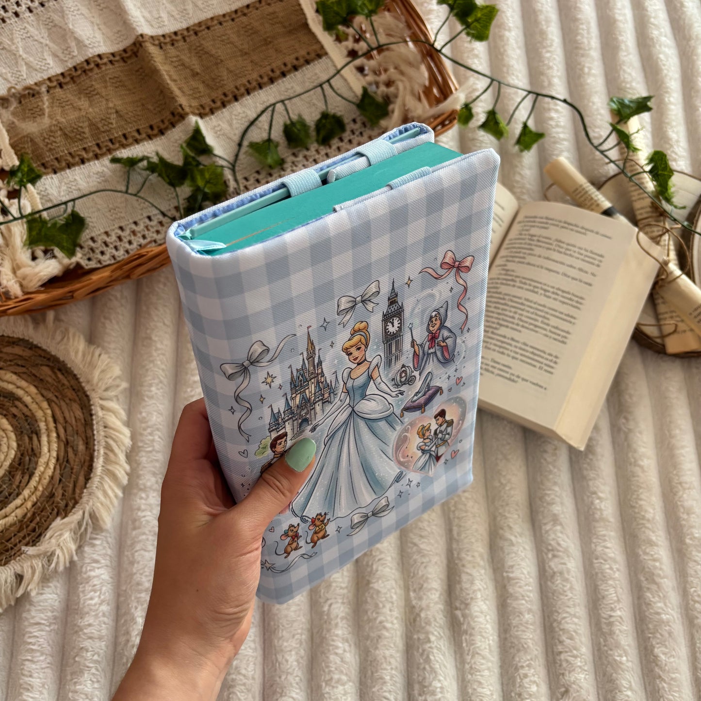 Funda ajustable Cenicienta impermeable
