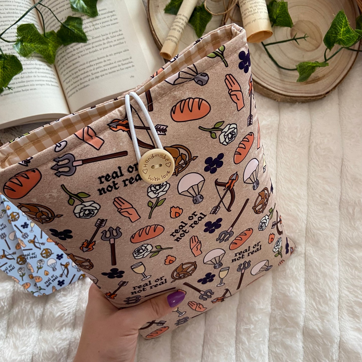 Funda literaria Los juegos del hambre