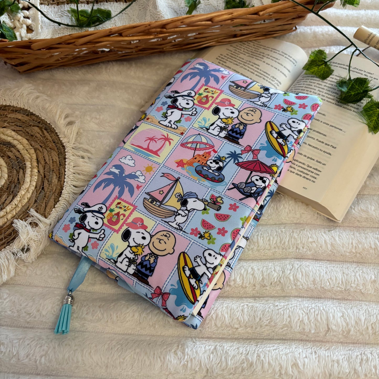 Funda ajustable Snoopy en verano impermeable