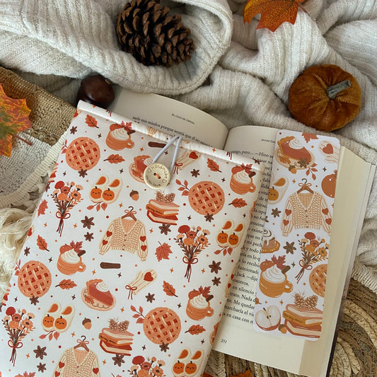 Funda literaria here comes the Autumn