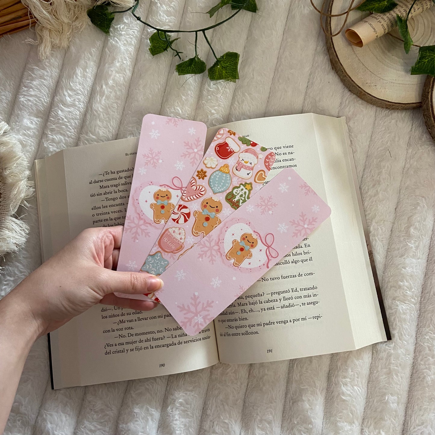 Marcapáginas gingerbread