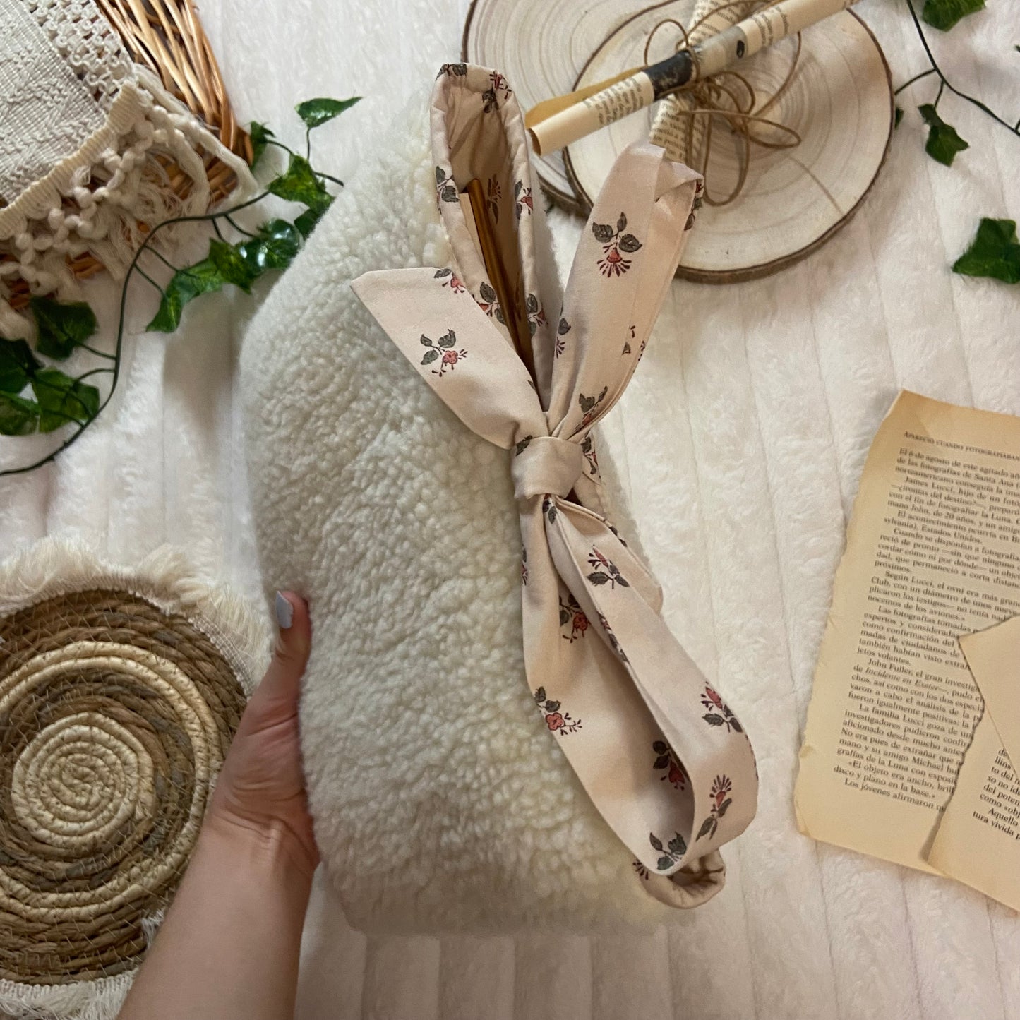 Funda literaria borreguito