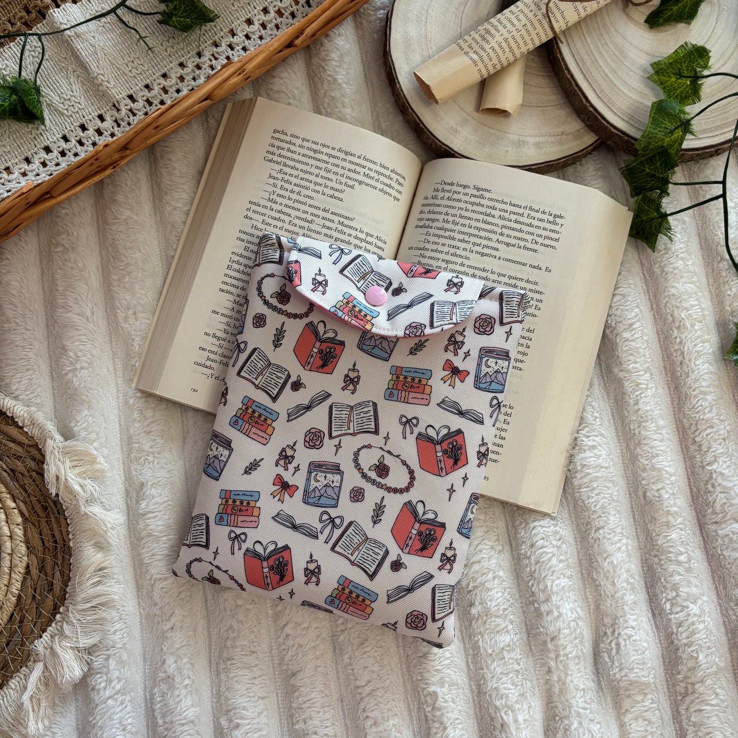 Funda kindle/kobo libra colour lectura en sueños impermeable