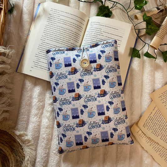 Funda literaria hello winter outlet