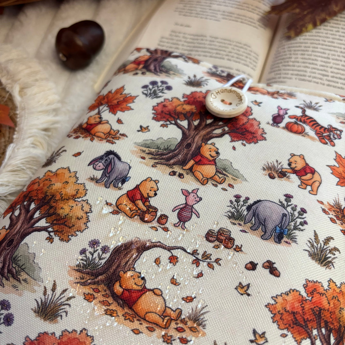 Funda literaria Winnie otoñal impermeable