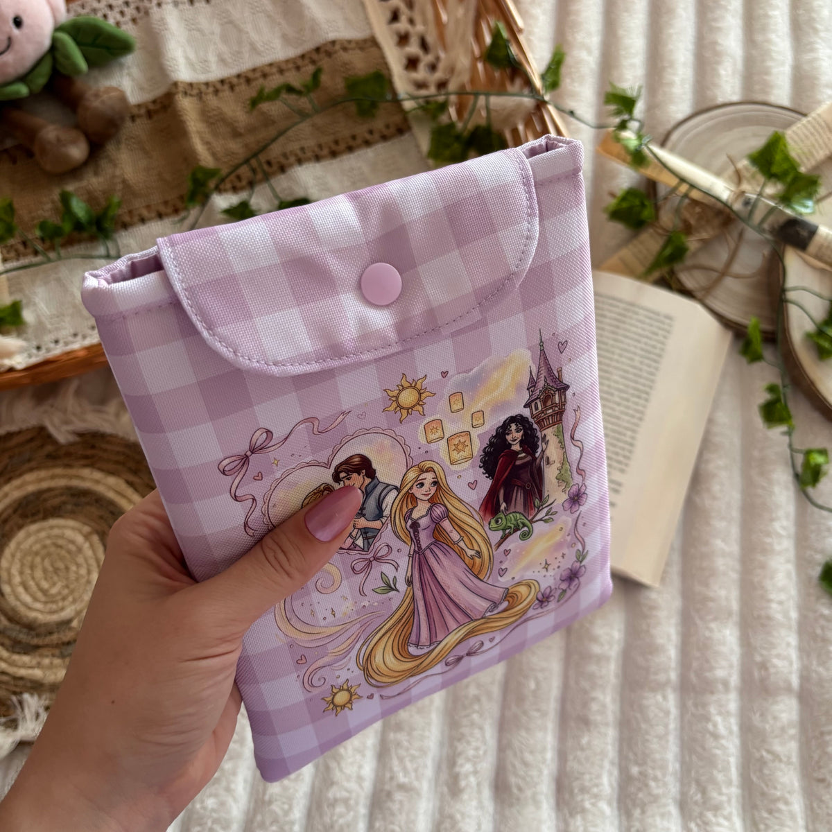Funda kindle/kobo érase una vez Rapunzel impermeable