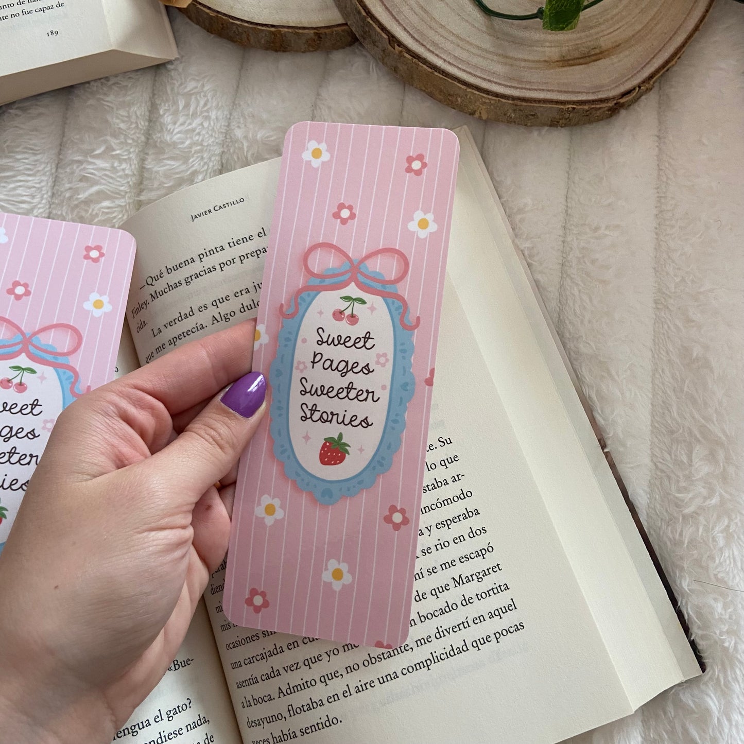 Marcapáginas Sweet pages sweeter stories