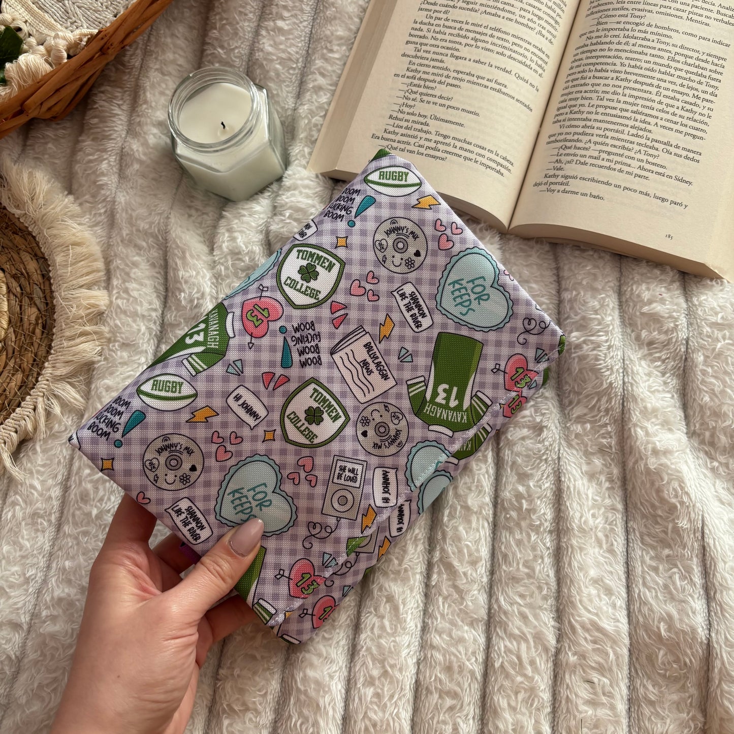 Funda de solapas para ebook Boys of Tommen impermeable