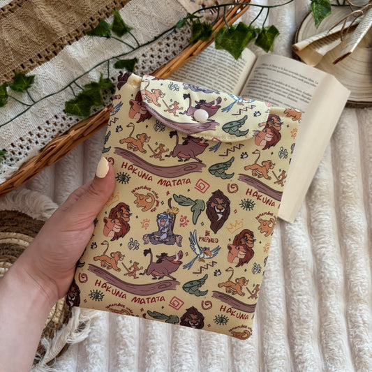 Funda kindle/kobo Rey León impermeable