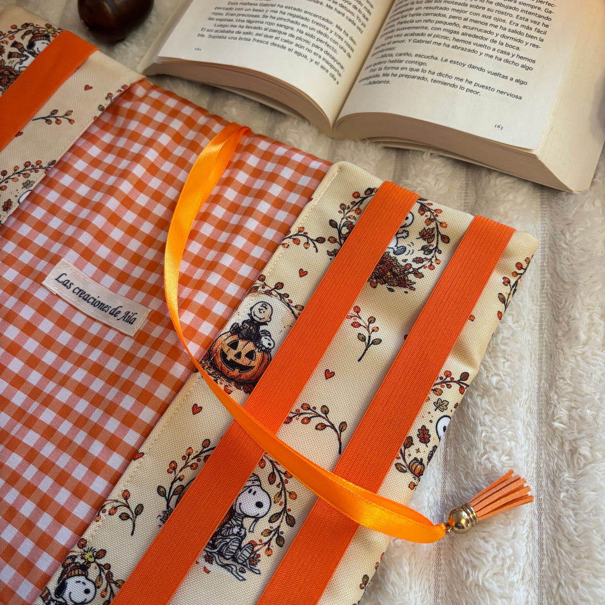 Funda ajustable Hello Autumn Snoopy impermeable