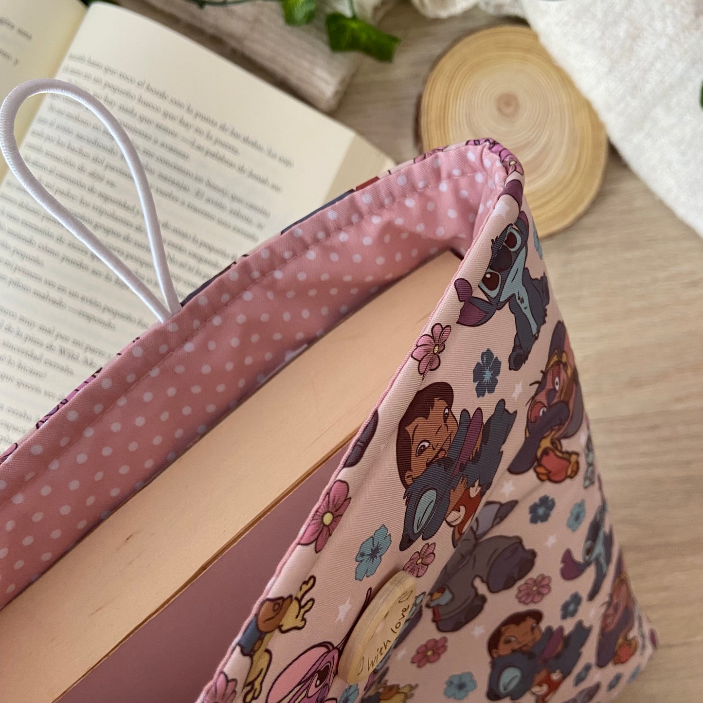 Funda literaria Stitch uno