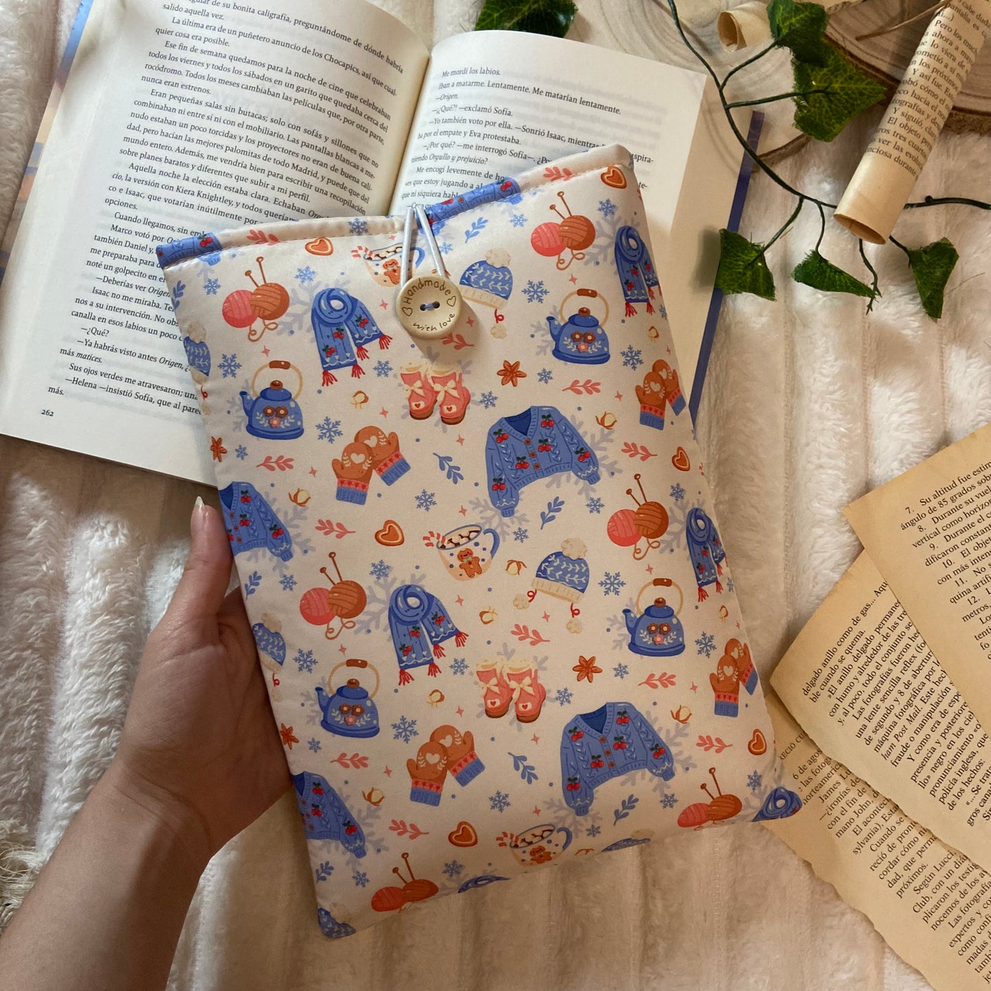 Funda literaria llegó el invierno