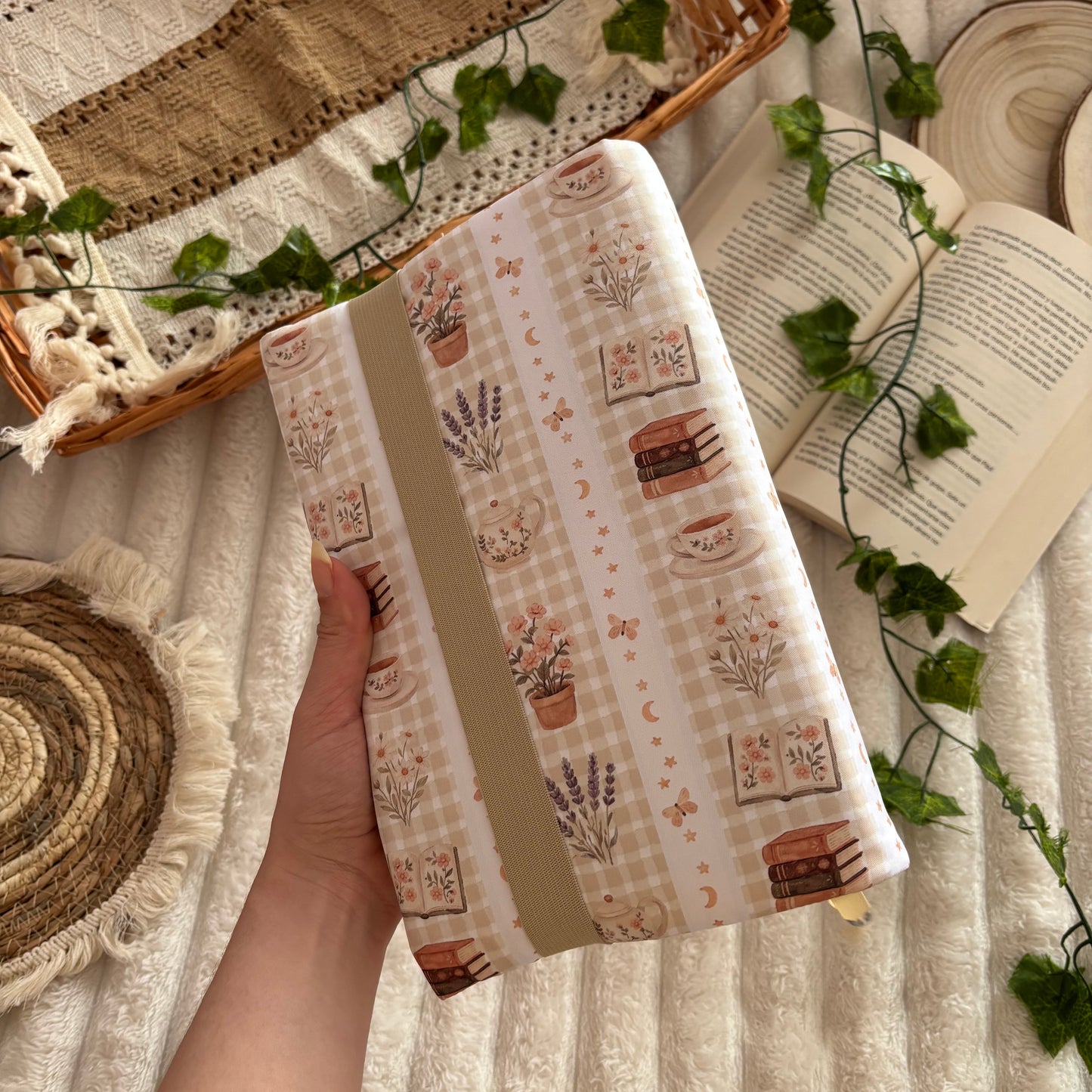 Funda ajustable lecturas de primavera