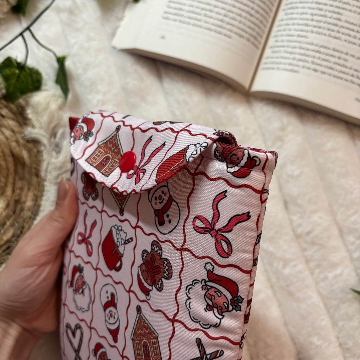 Funda kindle/kobo libra colour Santa Claus is coming to town