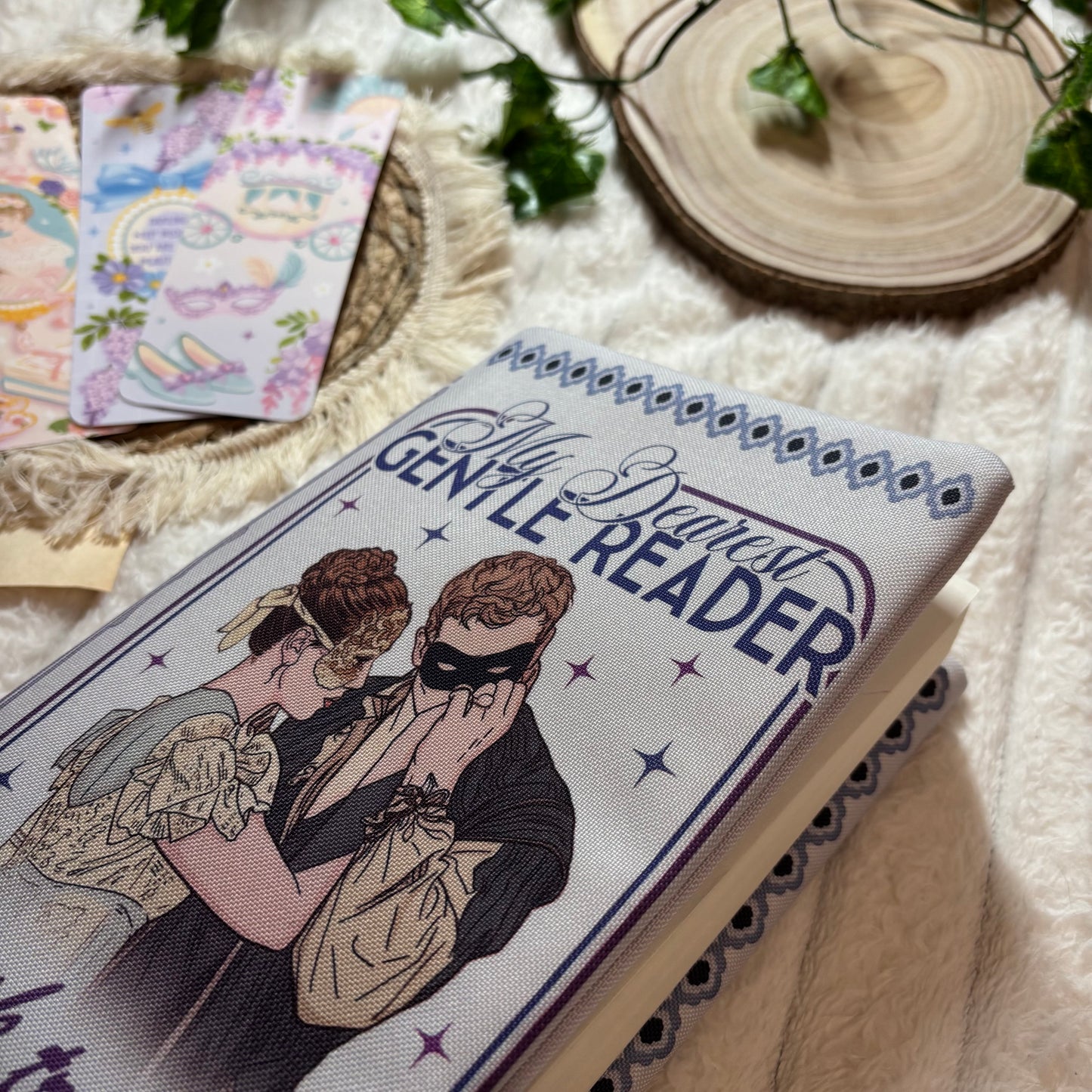 Funda ajustable Bridgerton My dearest gentle reader impermeable