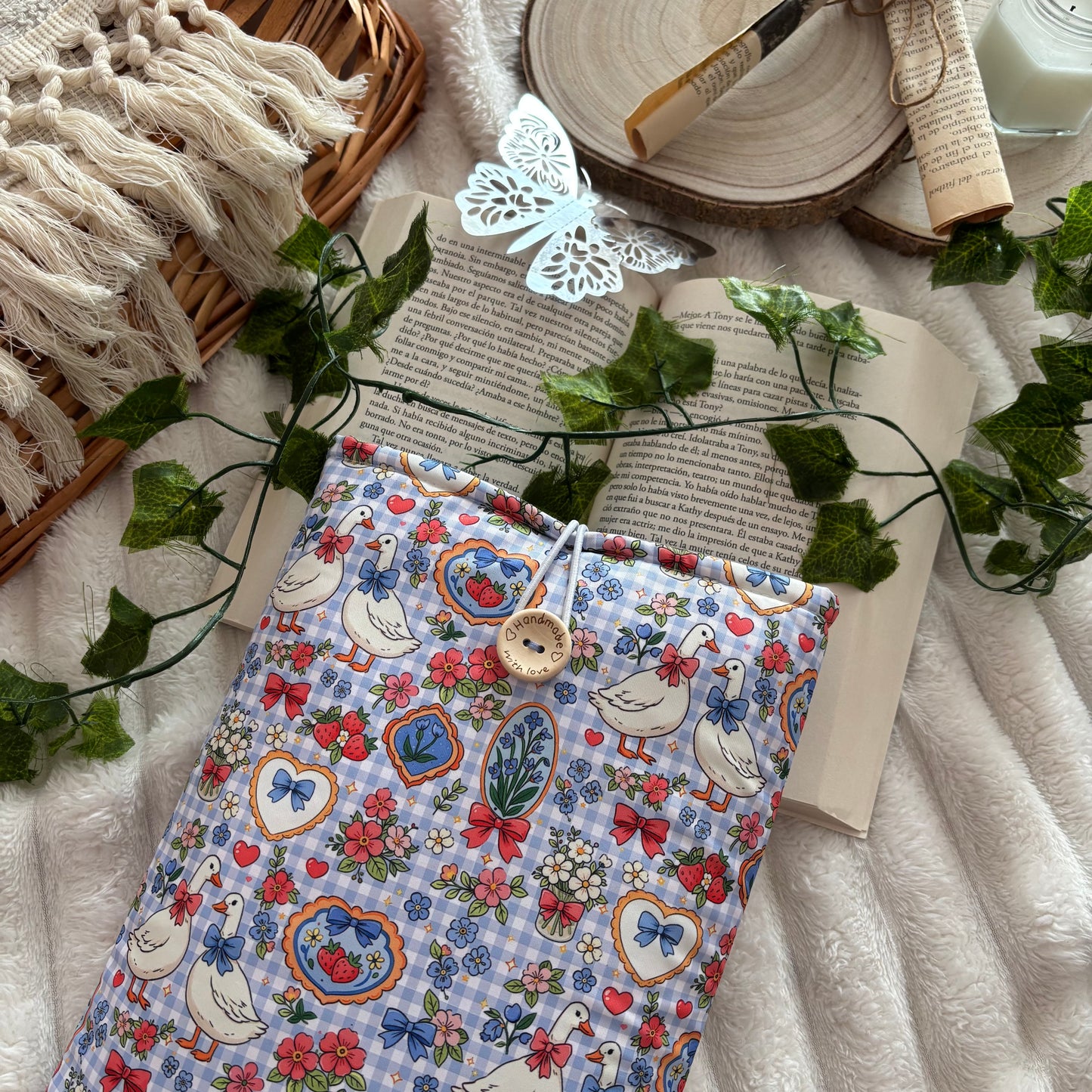 Funda literaria primavera vichy