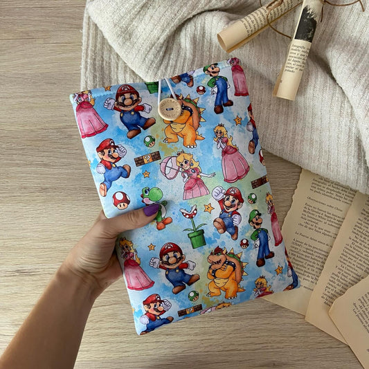 Funda literaria Mario Bros