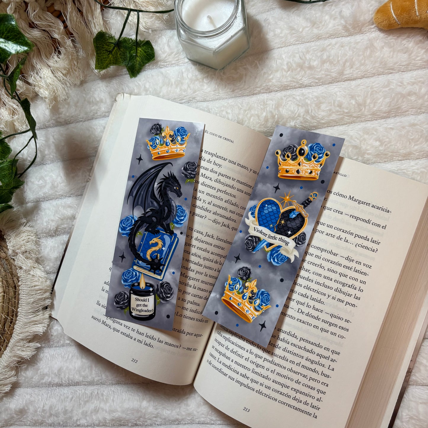 Marcapáginas Violent little thing