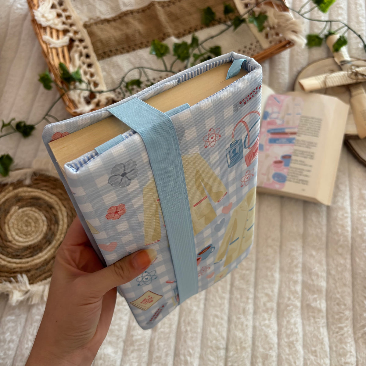 Funda ajustable impermeable inspirada en La hipótesis del amor impermeable