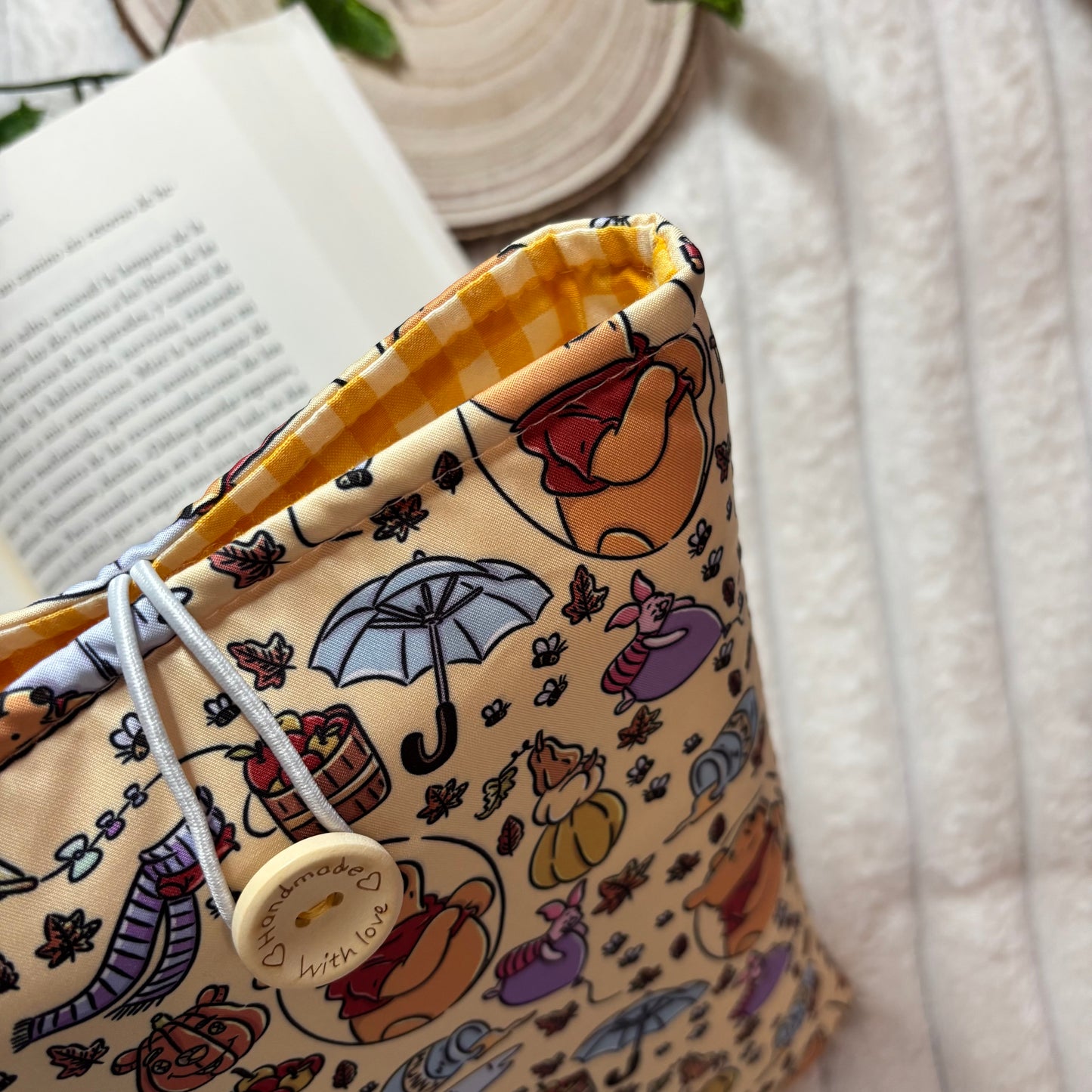 Funda literaria Winnie the pooh