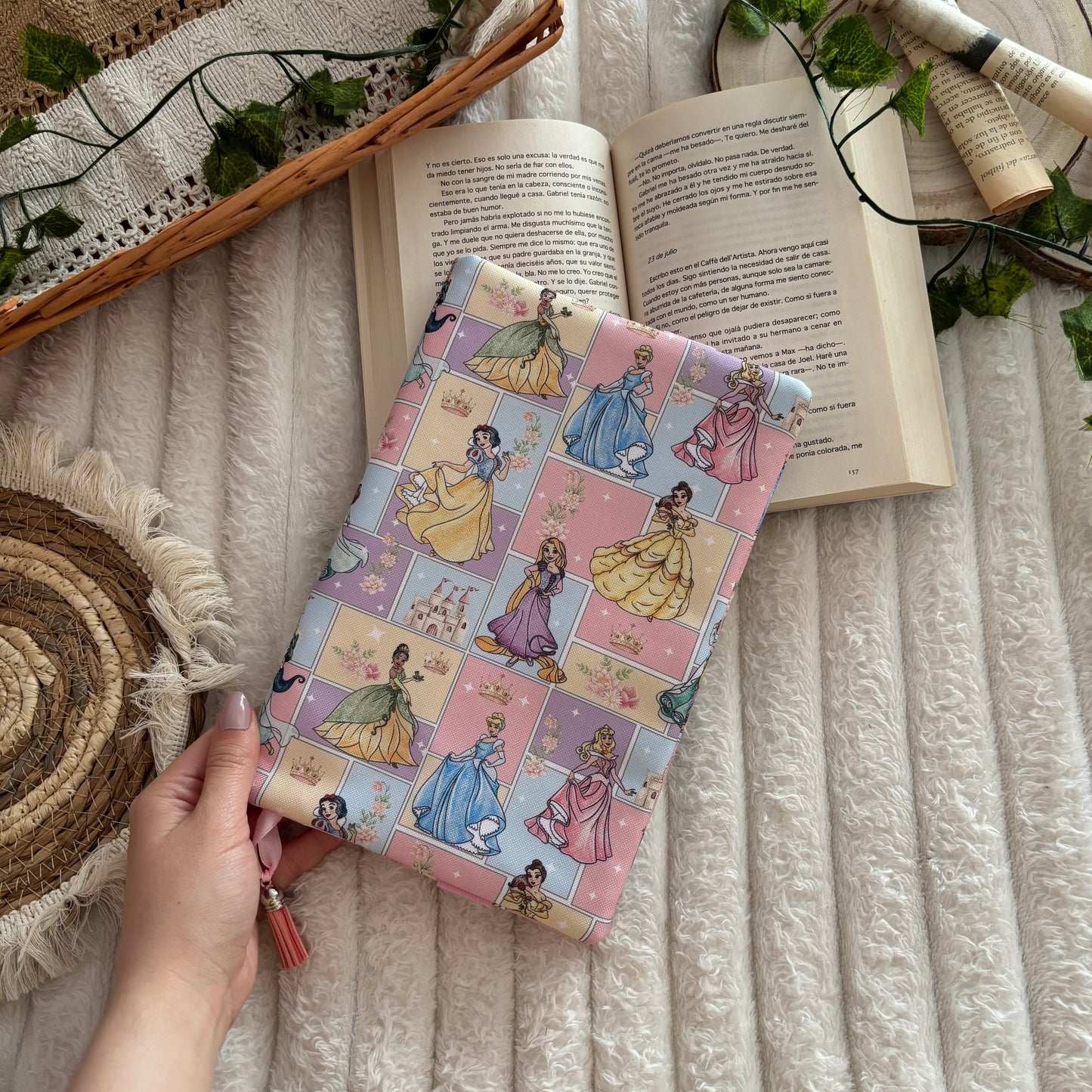 Funda ajustable princesas Disney