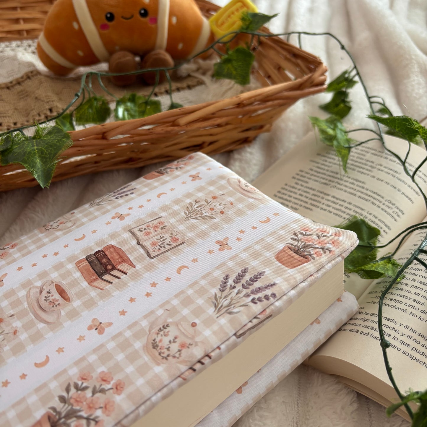 Funda ajustable lecturas de primavera