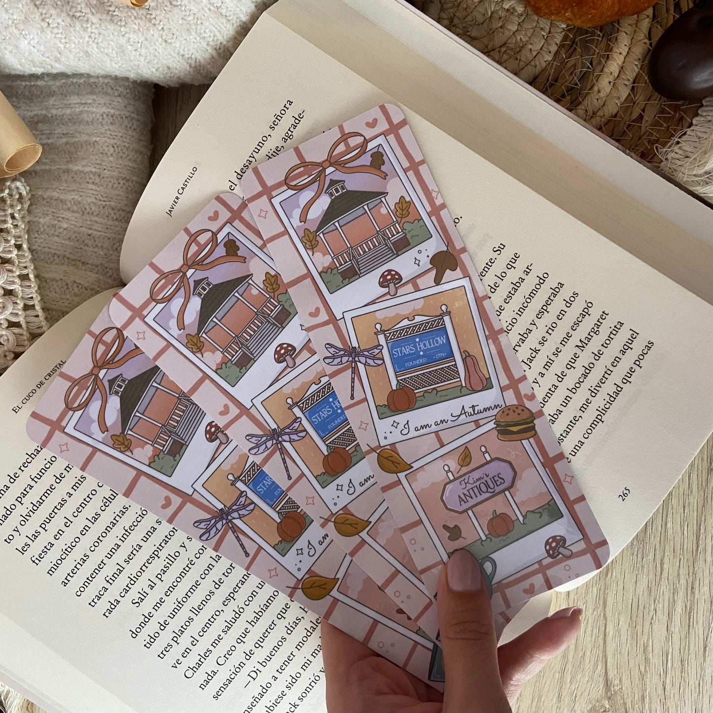 Pack 4 marcapáginas Gilmore girls Stars Hollow