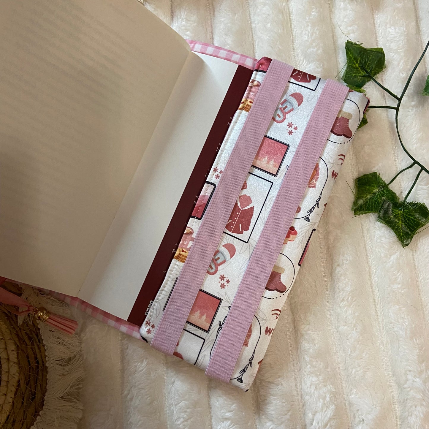 Funda ajustable hello pink winter