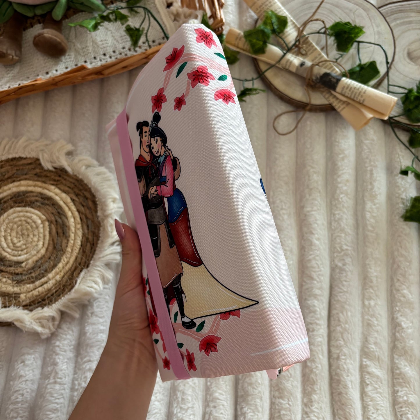 Funda ajustable Mulán impermeable