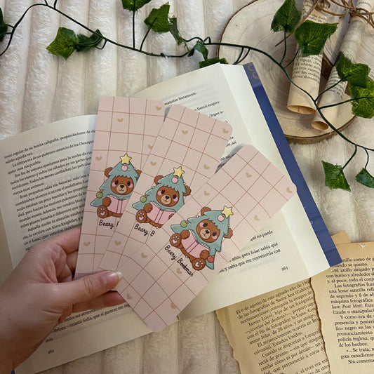Marcapáginas beary bookmas