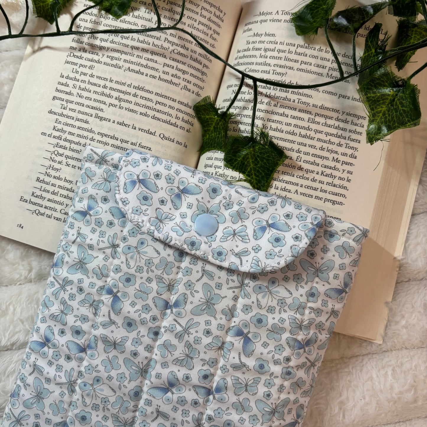 Funda kindle/kobo libra colour blue happiness