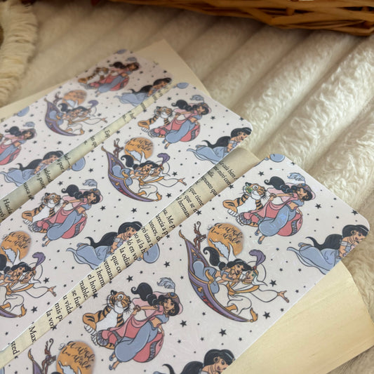 Holografisches Lesezeichen Aladdin und Jasmin