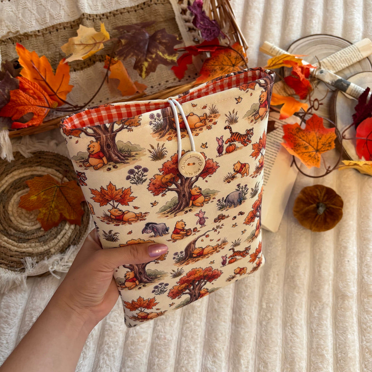 Funda literaria Winnie otoñal impermeable