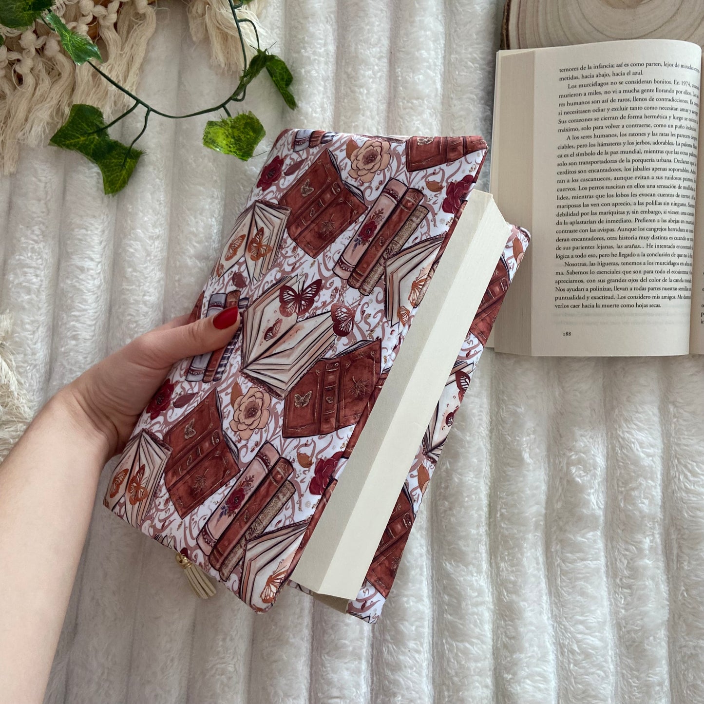 Funda ajustable tus libros