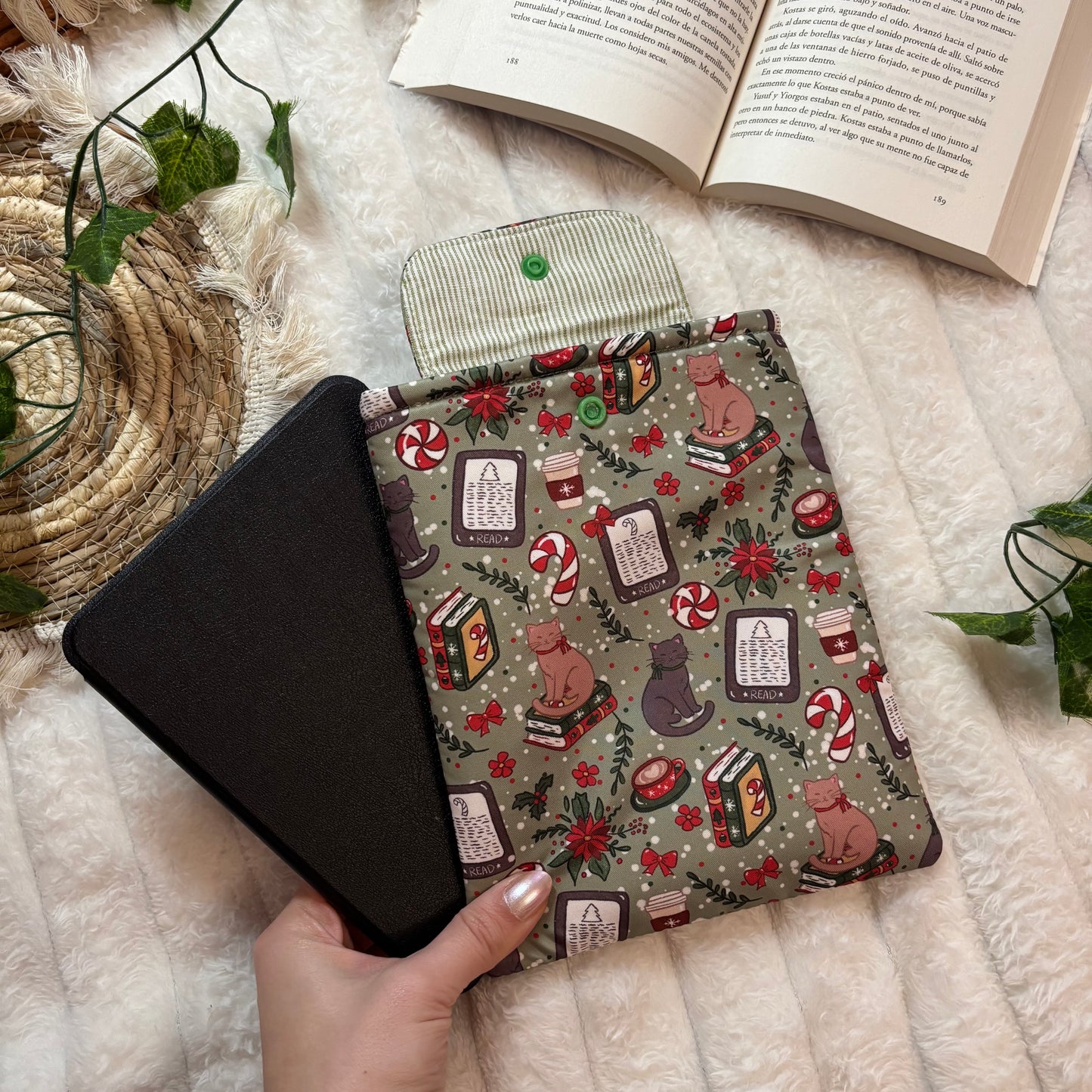 Funda kindle/kobo libra colour Cozy Christmas