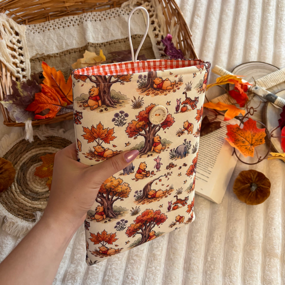 Funda literaria Winnie otoñal impermeable