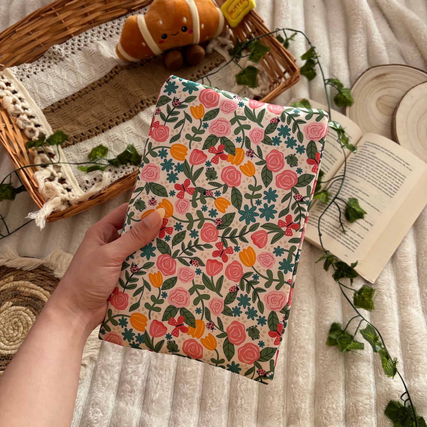 Funda ajustable brisa floral