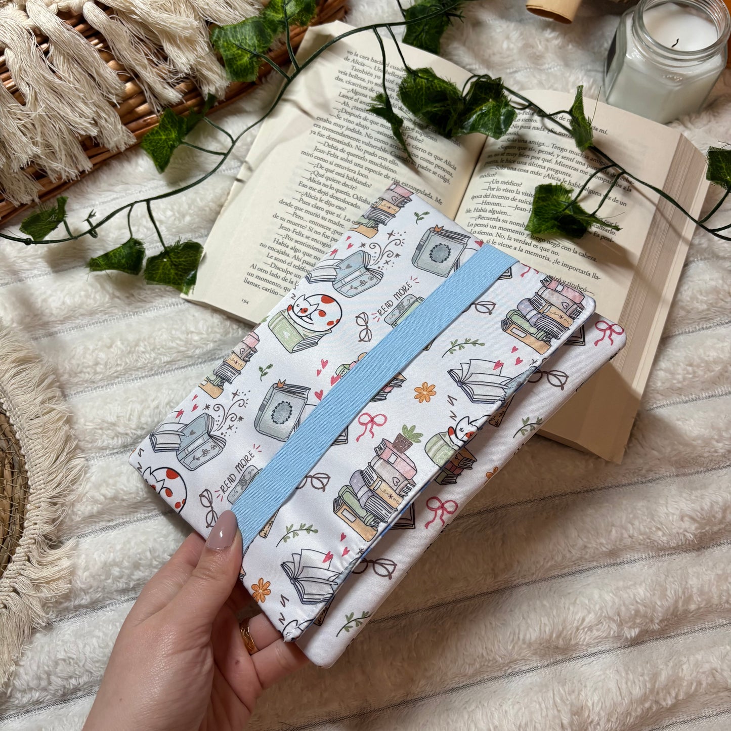 Funda de solapas para ebook gatitos lectores
