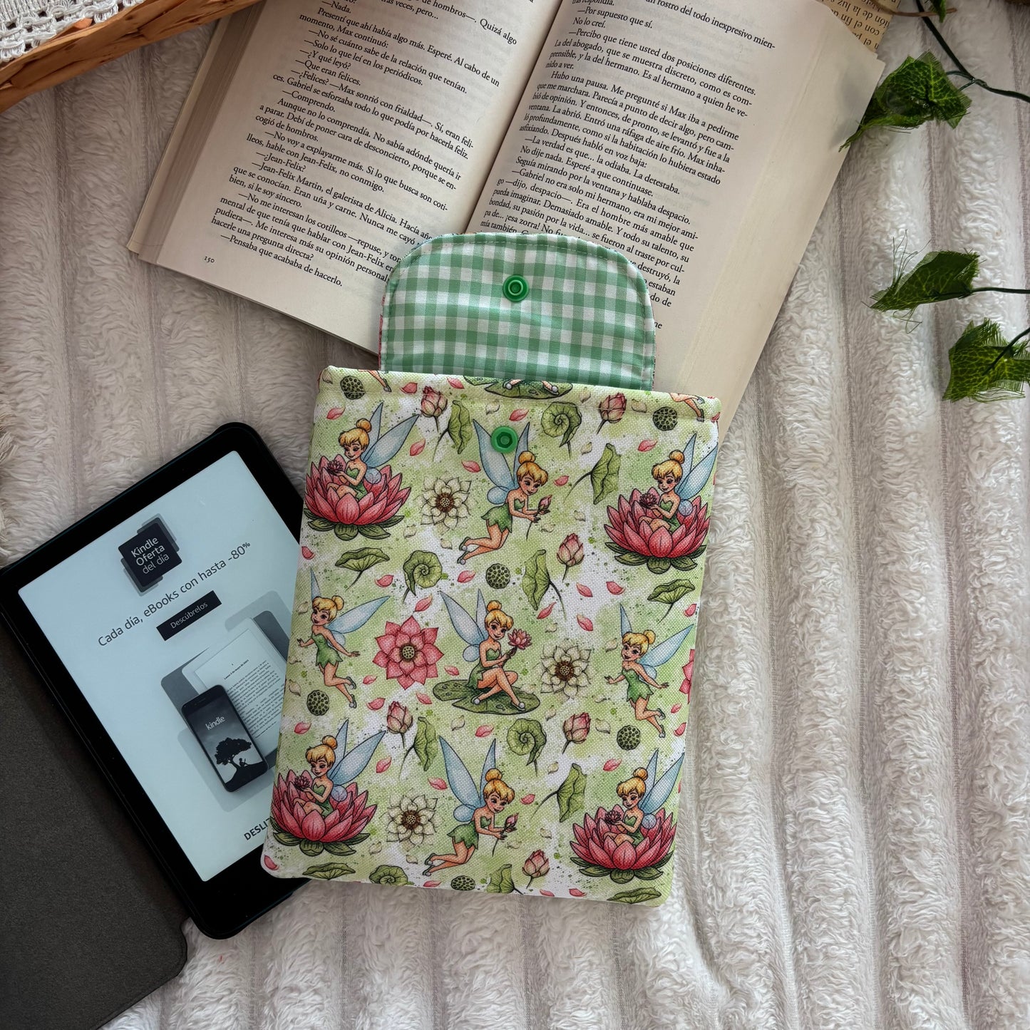 Funda kindle/kobo Campanilla impermeable