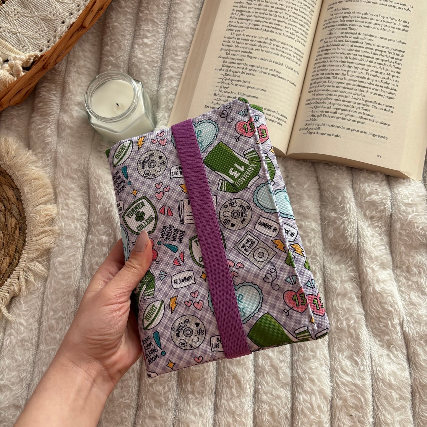 Funda de solapas para ebook Boys of Tommen impermeable