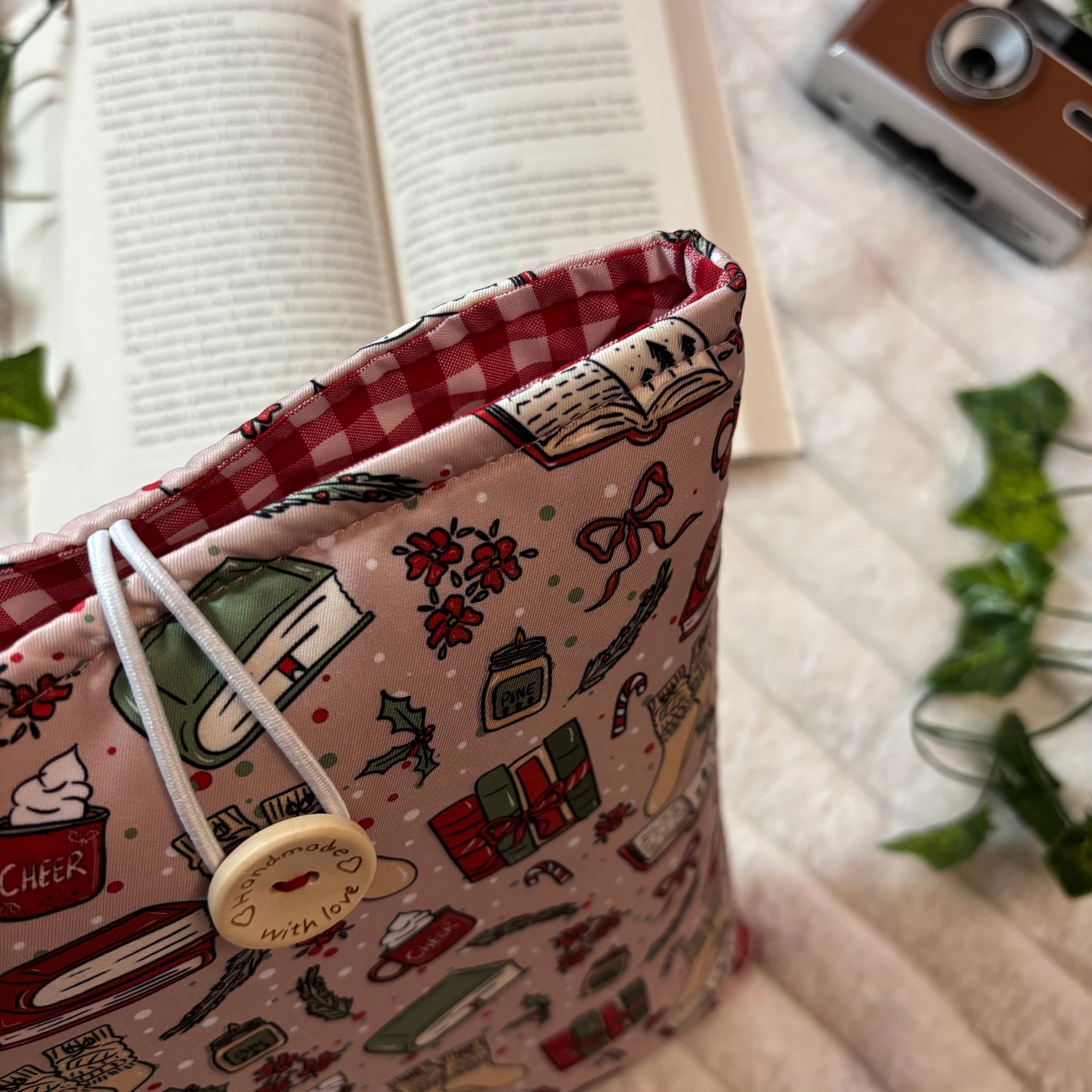 Funda literaria hello winter and Christmas outlet