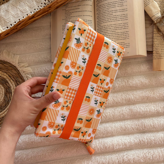 Funda ajustable naranjada impermeable